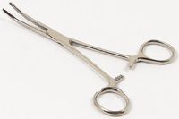 Kocher Surgical Forceps 5 1/2" Curved 1x2 Teeth