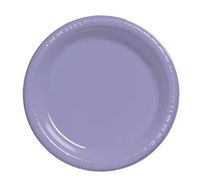 Premium 10-inch Lavender Plastic Plates 20 Per Pack