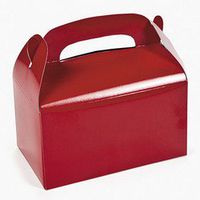 RED TREAT BOXES (1 DOZEN) - BULK