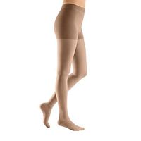 Medi Plus 30-40 mmHg Closed Toe Compression Pantyhose in Petite Beige Petite III Closed Toe