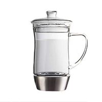 LOVEPET High Concentration Hydrogen-Rich Water Cup SPE Ion Membrane Alkaline Water Purifier Micro-Electrolysis Water Glass 400ml