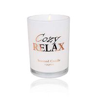 TQQFUN Aromatherapy Candles Scented Soy Jar Candles Long Burning Time of 45-50 Hours for Home Use, Birthday, Christmas, Girls and Women Gift（White, 8.8 oz）