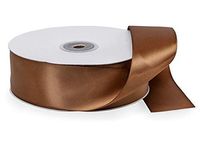 Chocolate Value Double Faced Satin 1-1/2"x50 yds 100% Polyester Ribbon (3 Spools) - WRAPS-VDFS9871