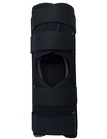 Alpha Medical 16" Long Adjustable Three Panel Knee & Leg Immobilizer/Knee Splint/Knee Brace L1830