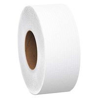 Scott 07827 Tradition JRT Jumbo Roll Bathroom Tissue, 2-Ply, 12" dia, 2000ft (Case of 6 Rolls)