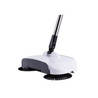 Youshangshipin Sweeper, Multi-function Hand Sweeper For Easy Cleaning Of Housekeeping Tools (pink/gold/white/black, 36206cm) Water lock (Color : White, Size : 36206cm)