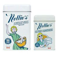 Nellie's Laundry Soda (3.3 lbs for 100 Loads) Oxygen Brightener - Cleaning Combo Package