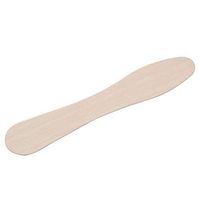 Unwrapped Taster Spoons, Tasting Spoons, Wooden Ice Cream Spoons- Eco friendly Strong Unwrapped Wooden Spoons-Disposable Spoons (100)