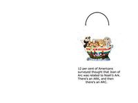 Blank Notecard - Ark and an Arc