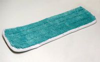 Simplee Cleen Real Clean 18 Inch Green Microfiber Dust Mop Pad