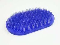 "Soapy Toes Travel-Sized Foot Scrubber and Massager (Purple) - Foot Brush Cleans and Invigorates Tired Feet, Suctions to Tub or Shower, Just Add Liquid Soap 8"