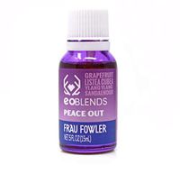 Frau Fowler eoBLENDS- PEACE OUT Essential Oil Blend for Stress Relief and Mood-Lifting 15ml