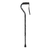 Drive Medical Foam Grip Offset Handle Walking Cane, Camouflage