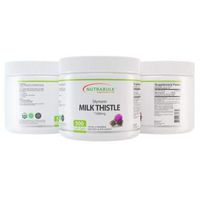 NutraBulk Milk Thistle -1000mg Soft Gels 500 Count