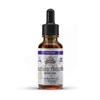 Blessed Thistle Tincture, Organic Blessed Thistle Extract (Cnicus benedictus) Herbal Supplement, Non-GMO in Cold-Pressed Organic Vegetable Glycerin, 700 mg, 2 oz (60 ml)