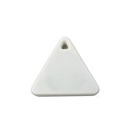 Clearance ! ღ Ninasill ღ Exclusive Bluetooth Smart Mini Tag Tracker Pet Child Wallet Key Finder GPS Locator Alarm (White)