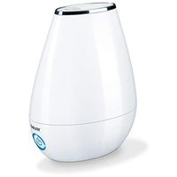 Beurer LB37 2in1 Essential Oil Diffuser & Air Humidifier | 2L Tank, Night-Mode, Auto shut-off, for Bedrooms, Baby Kids Rooms|Choose from 10 Scents | Aromatherapy, Ultrasonic Air Vaporizer| Cool Mist