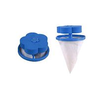 Wffo 1/2/4/6/8PCS Flower-Shaped Washing Machine Hair Remover♚♚ Floating Filter Bag ♚♚ Decontamination Hair Removal Laundry Ball (2 PCS)