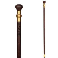 Freedom Elderly Round Head Solid Wood Cane, for The Elderly to Help Walk/Non-Slip/Stable and Durable/86 5cm