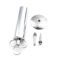 WDL Ear Syringe with CONICAL & Bulbous Tips & CONCAVE Shield (4OZ.