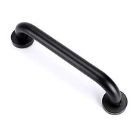 Sumnacon 12 Inch Bath Grab Bar, Sturdy Aluminium Shower Safety Handle for Bathtub, Shower, Toilet, Come with Mounted Screws, Black