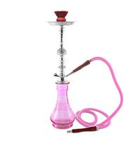 Best 1 hose 20" Pink Hookah shisha nargila bar narguile nargile vase best hooka