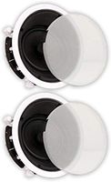 Theater Solutions TS65A in Ceiling 6.5" Angled Speakers Home Theater 2 Speaker Set