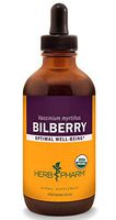 Herb Pharm Certified Organic Bilberry Liquid Extract for Eye and Vision Support - 4 Ounce