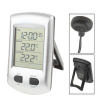 Medical Temperature Thermometers Clock/Calendar with Outdoor and Indoor Thermometer Thermometers