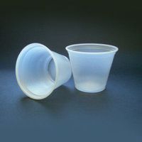 Specimen Collection Cups, 3.5oz, 100/Sleeve, 25 Sleeves/Unit