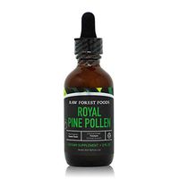 Raw Forest Foods - Pine Pollen Tincture Extract (2 Ounce) - Supports Immune System Health, Boosts Hormonal Balance, Packed with Amino Acids and Androgenic Herbal Benefits, Great for Hair and Skin Care