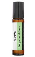 REVIVE Essential Oils PEPPERMINT Glow Roll-On - 100% Pure Therapeutic Grade, For Diffuser, Humidifier, Massage, Aromatherapy, Skin & Hair Care - Cruelty Free - Unrefined Oils With No Fillers