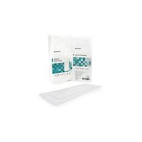 MCK Brand 89412004 Adhesive Island Dressing Mckesson Polypropylene / Rayon 4 X 10 Inch Rectangle White 16-89041 Box Of 100
