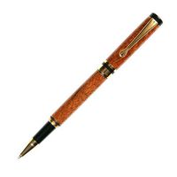 Classic Rollerball Pen - 24kt Gold - Praduak Tiger Grain