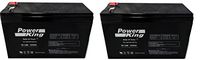 Beiter DC Power 12V 8AH Battery Replaces UB1280 D5779 RB128 PS1272 APC 400 420 Alarm Security System - 2 Pack