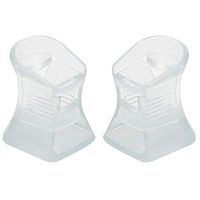 Zoylink 1 Pair High Heel Cap Slip-proof Anti-scratch High Heel Protector Heel Cap