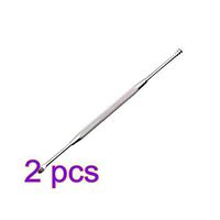 SUPVOX 2PCS Ear Pick Stainless Steel Ear Cleaner Tool Double Headed