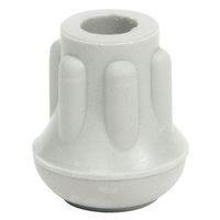 Protective Leg Tip, Slipon, Rd, 13/32", PK10