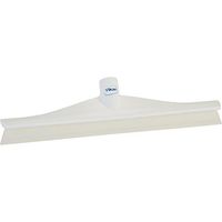 Vikan 71405 Rubber Polypropylene Frame Single Blade Squeegee, 16", White