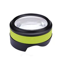 YN USB Charging Magnifying Glass with LED Lights for The Elderly Desktop Reading Optical Lens