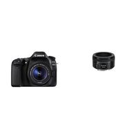 Canon EOS Digital SLR Kit STM Lens with Canon EF 50mm f/1.8 STM Lens