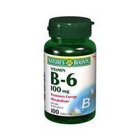 Natures Bounty Vitamin B-6 100MG 650 100Tablets