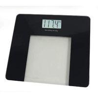 B & F System ELSCALE55 Health Smart Glass Electronic Bathroom Scale