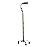 Crutches Aluminum Four Corner Cane Walker Old Man's Staff Height Adjustable Walking Stick Retractable Cane (Color : Green, Size : 75cm)