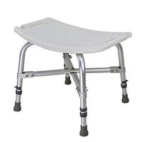 G-LYDYSYLX Bathroom Chair/Stool with Shower Card Slot Pe Environmental Protection Seat Aluminum Alloy Foot Tube Height Adjustable Weighting Bath Chair