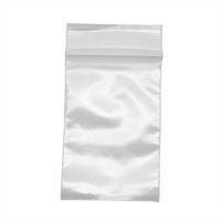 GUAngqi 500 Count Resealable Zipper Poly Bags,2 by 3-Inch,50mm by 100mm,Clear