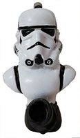 Collectible Handmade Decorative Figurine Storm Trooper Tobacco Pipe (Half Body)