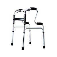 Lqdpdd Elderly People Walker Height Folding Walker Adult Walker Lightweight Folding Walker Adjustable Height Front Wheeled Walker for Seniors Rolling Walker,G