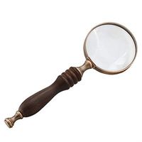 Magnifying Glass, 10X Magnifier Antique Magnifying Glass for Reading, Inspection, Observing Insects, Rocks, Map