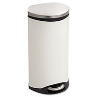 SAF9902WH - Safco Hands Free Step-On Receptacle